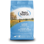 Nutrisource Trout & Rice Large Breed Recipe Dry Dog Food 26 lb