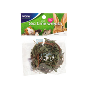 Ware Tea Time Wreath Small Animal Chew Toy 3.5 in