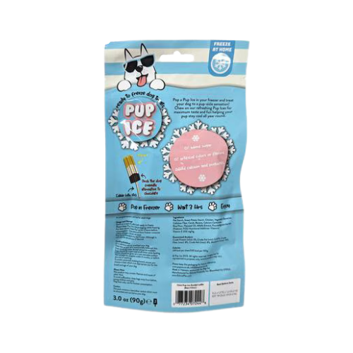 Nothin' To Hide Rocket Lollies Banana & Chocolate Dog Chew Treat 2 pk