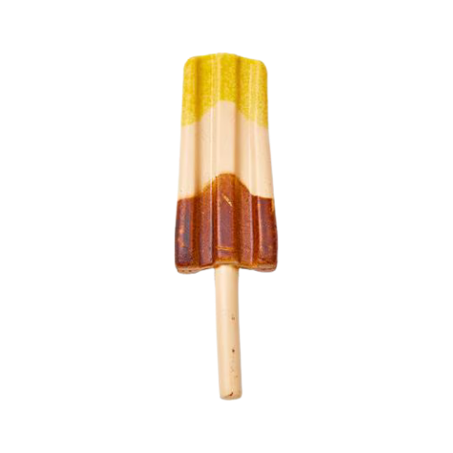 Nothin' To Hide Rocket Lollies Banana & Chocolate Dog Chew Treat 2 pk