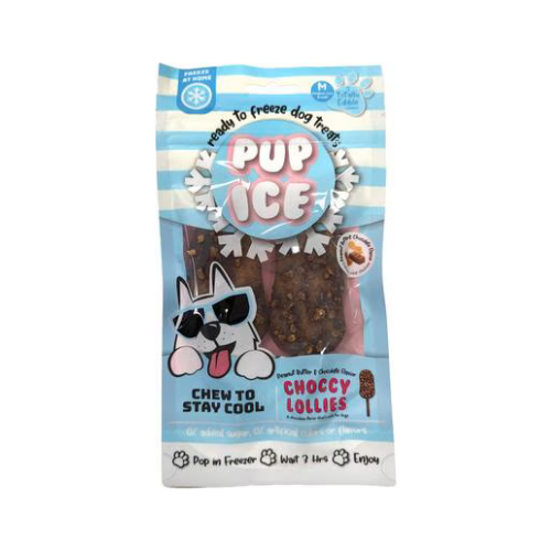 Nothin' To Hide Choccy Lollies Peanut Butter & Chocolate Dog Chew Treat 2 pk