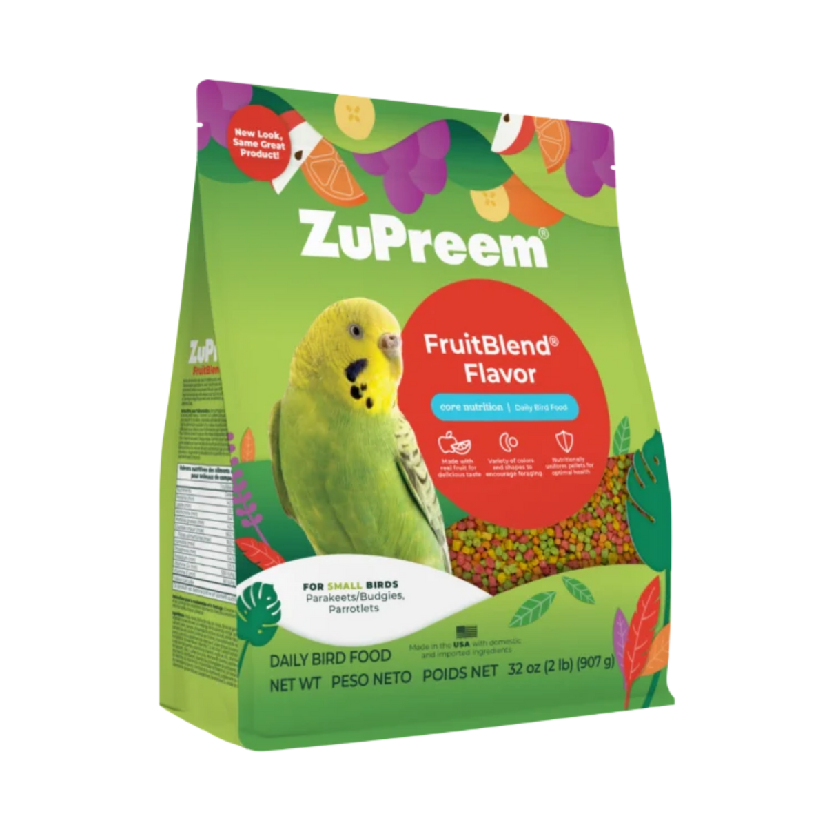 Zupreem FruitBlend Flavor for Small Birds 2 lb