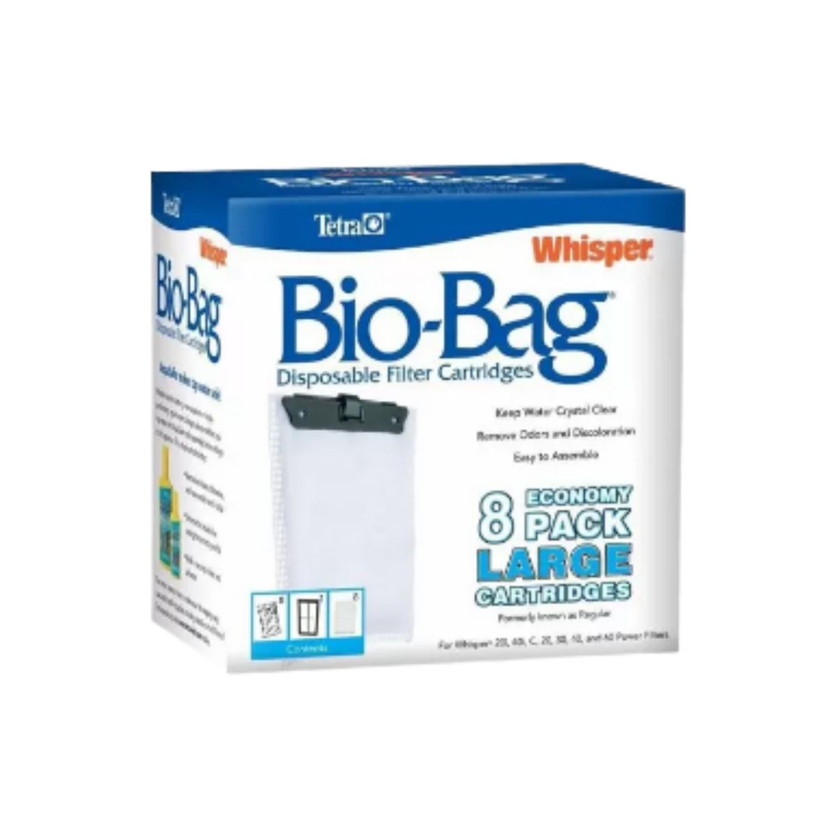 Tetra Bio-Bag Filter Cartridges, Large 8 pk