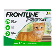 Merial Frontline Plus Flea & Tick Treatment for Cats