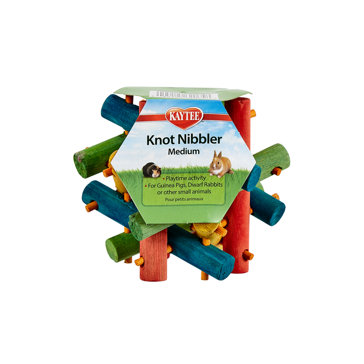 Kaytee Knot Nut Nibbler Chew Toy For Small Animals M