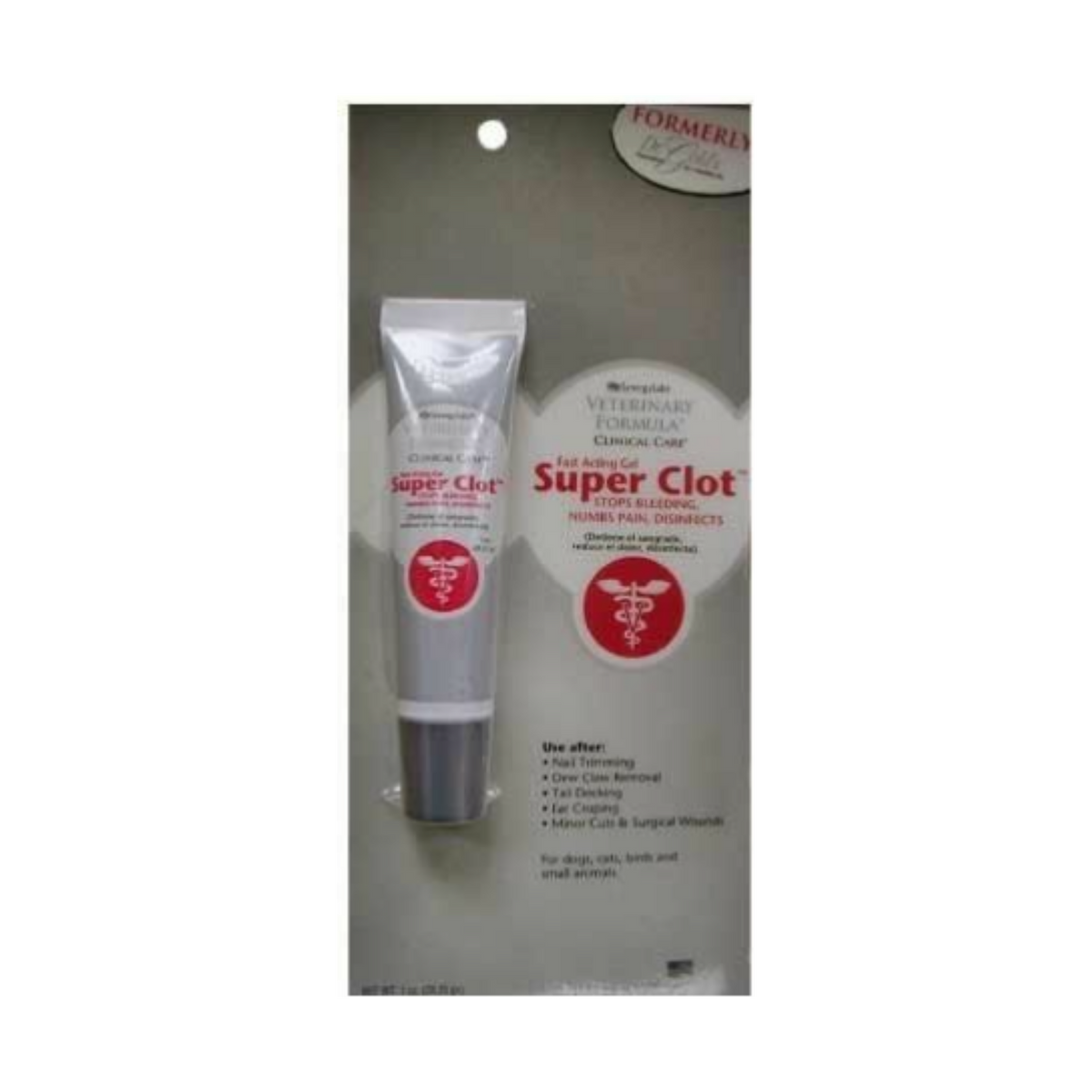 Synergy Veterinary Formula Clinical Care Super Clot Fast-Acting Gel 1 oz