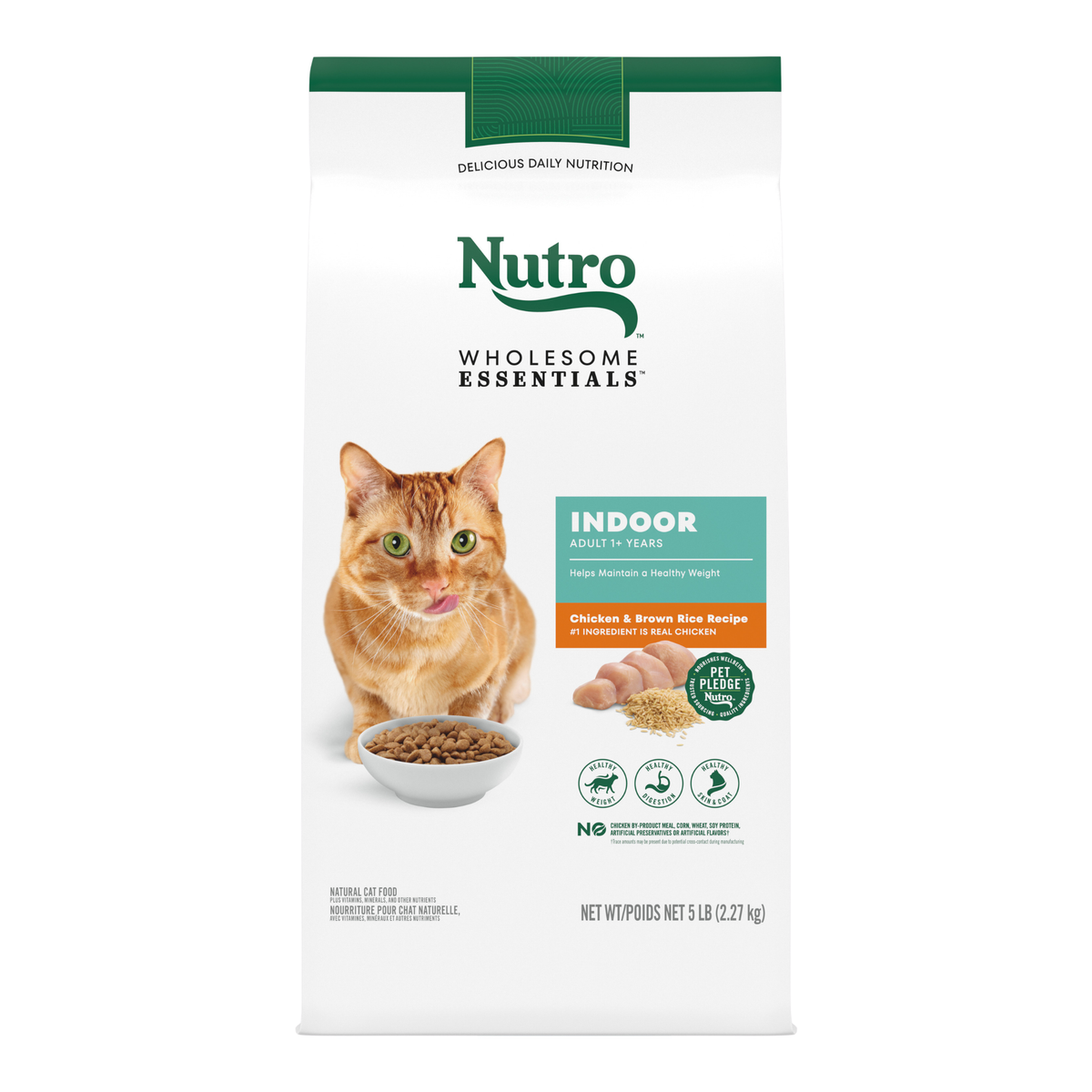 Nutro Indoor Chicken & Brown Rice Adult Dry Cat Food