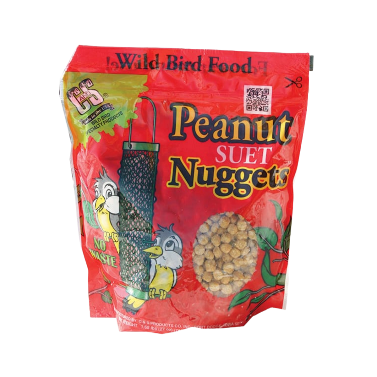 C & S Wild Bird Peanut Flavored Nuggets 27 oz