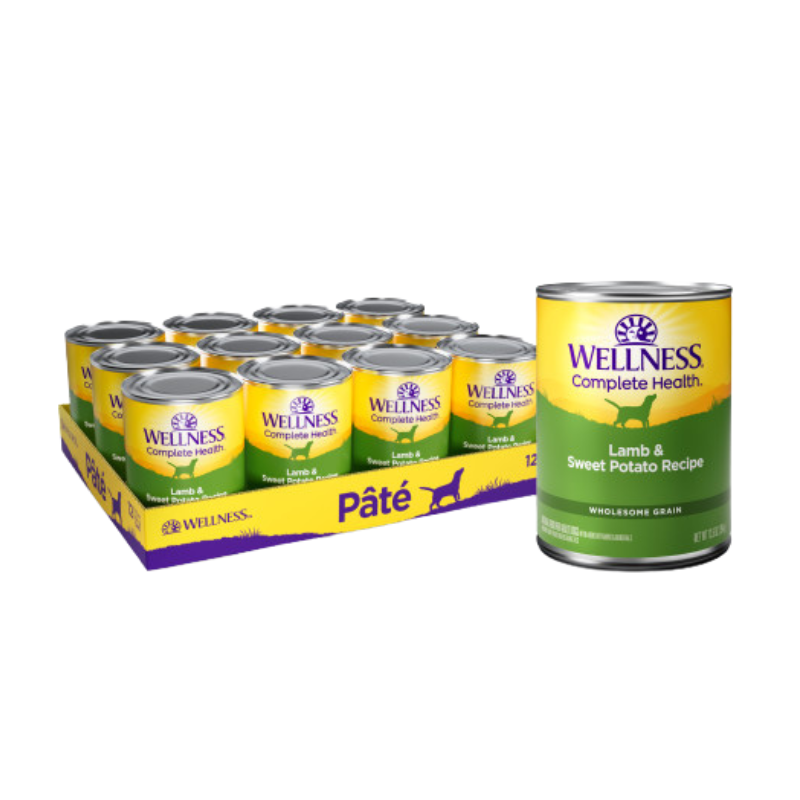 Wellness Complete Health Lamb & Sweet Potato Formula Canned Dog Food