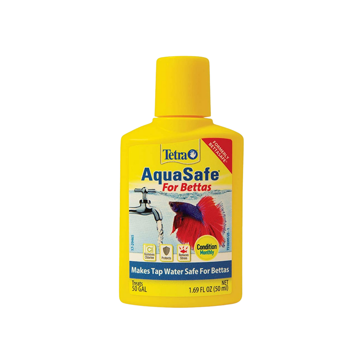 Tetra Aquasafe Betta Fish Water Conditioner 1.69 fl oz