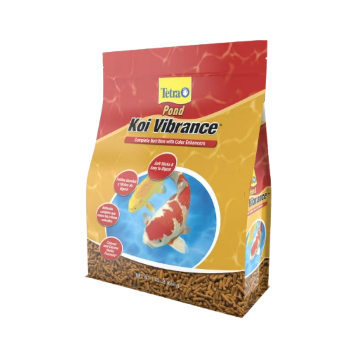 Tetra Pond Koi Vibrance Color Enhancing Sticks Goldfish/Koi Food 1.43 lb