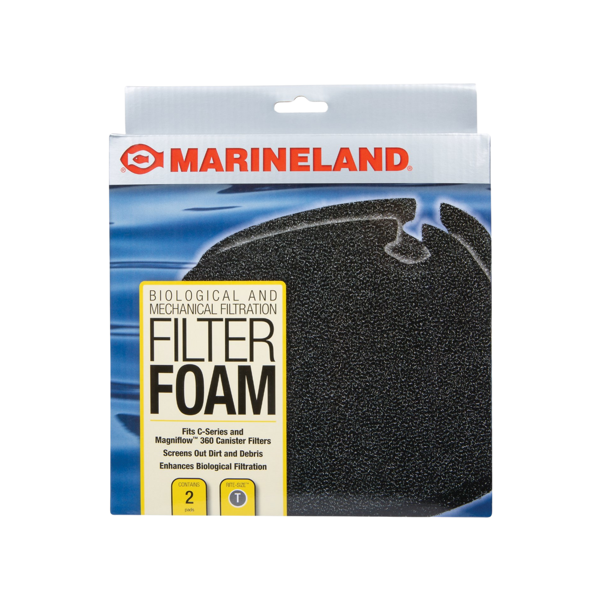 MARINELAND Canister Foam Filter Media 2 pack