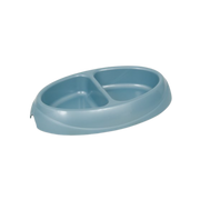 Petmate Double Diner Plastic Dog & Cat Dish with Microban 1 cup