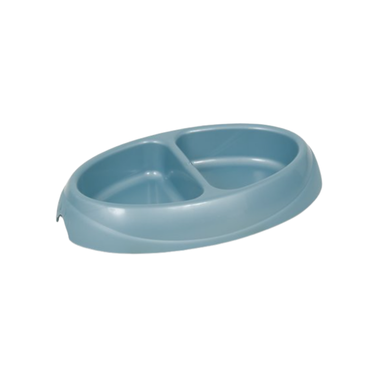 Petmate Double Diner Plastic Dog & Cat Dish with Microban 1 cup