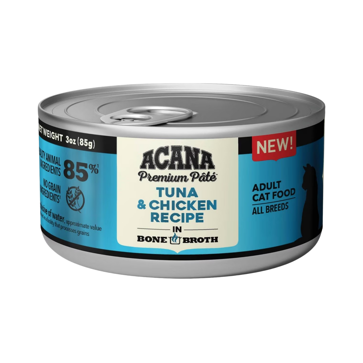 ACANA Premium Pate, Tuna & Chicken Recipe Wet Food for Adult Cats