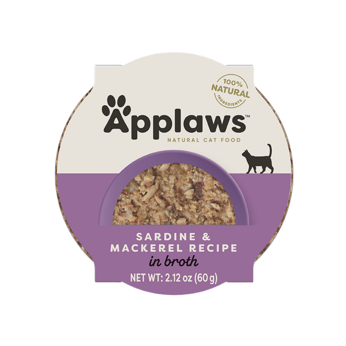 Applaws Natural Wet Sardine with Mackerel in Broth Wet Cat Food