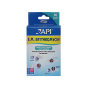 Api E.M. Erythromycin Freshwater Fish Bacterial Disease Medication 10 ct