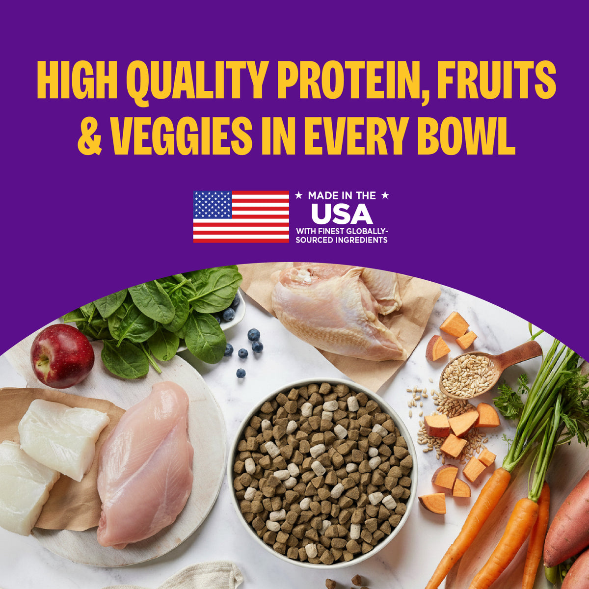 Wellness Complete Health+ Dry Dog Food, Chicken Recipe