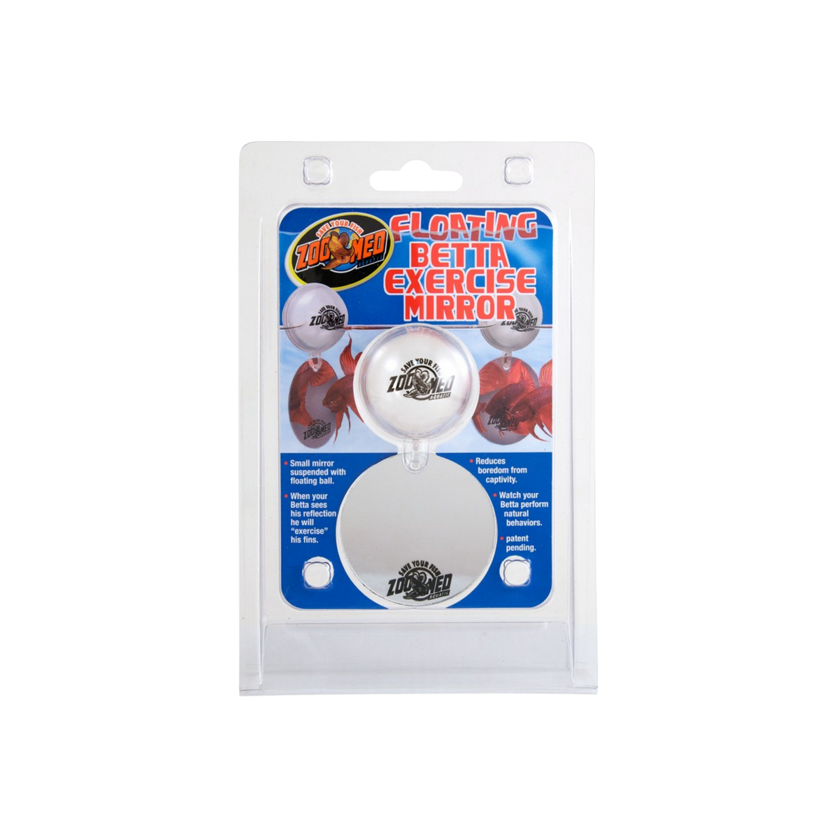 Zoo Med Floating Betta Exercise Mirror