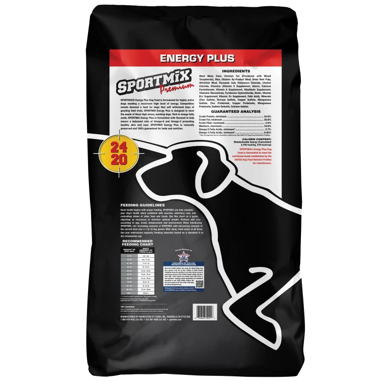 Sportmix Energy Plus Dry Dog Food 50 lb