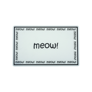Petrageous Designs "Meow!" Plastic Pet Placemat