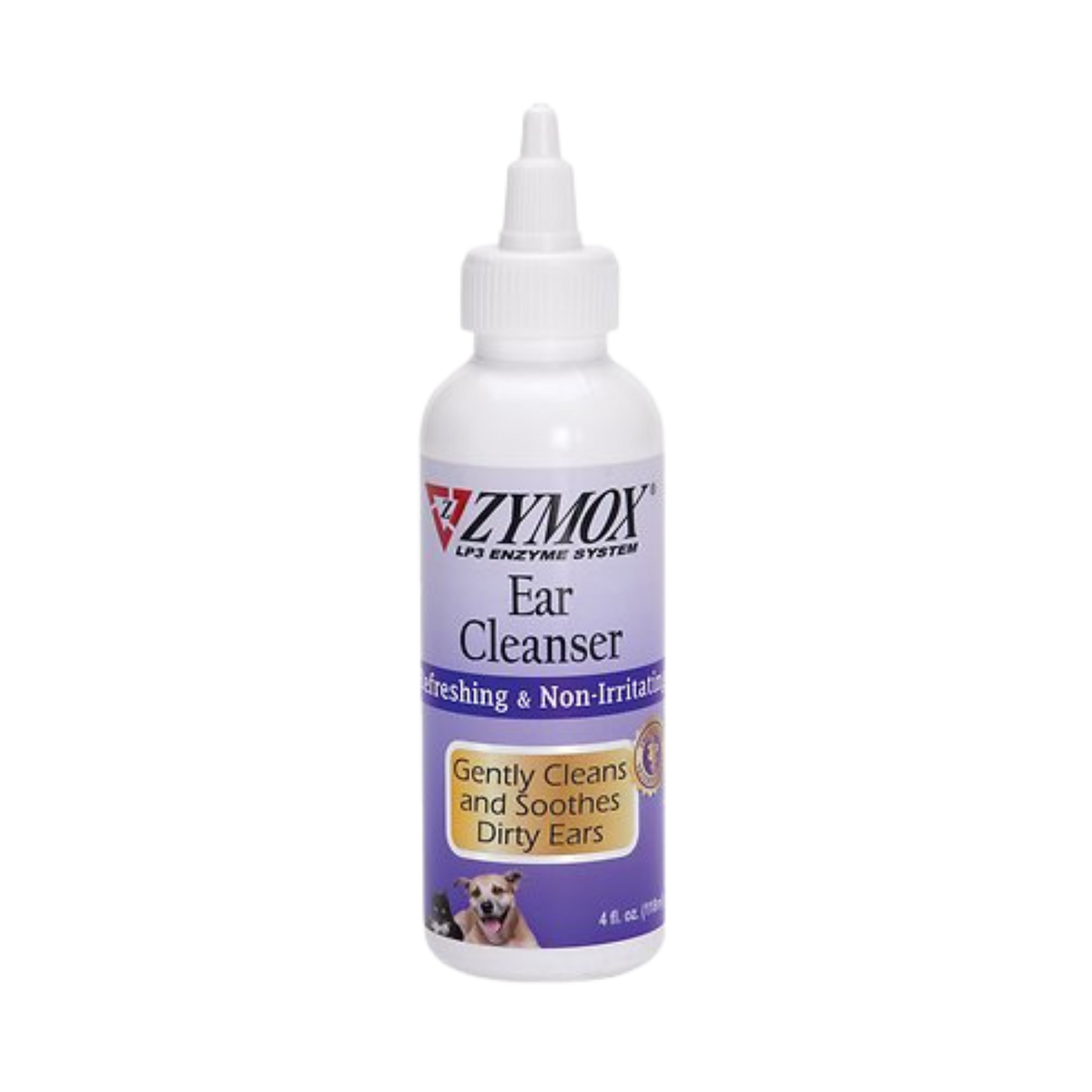Zymox Ear Cleanser With Bio-Active Enzymes for Dogs & Cats 4 oz