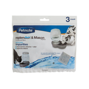 Petmate Replacement Filters For Replendish Waterers 3 pk