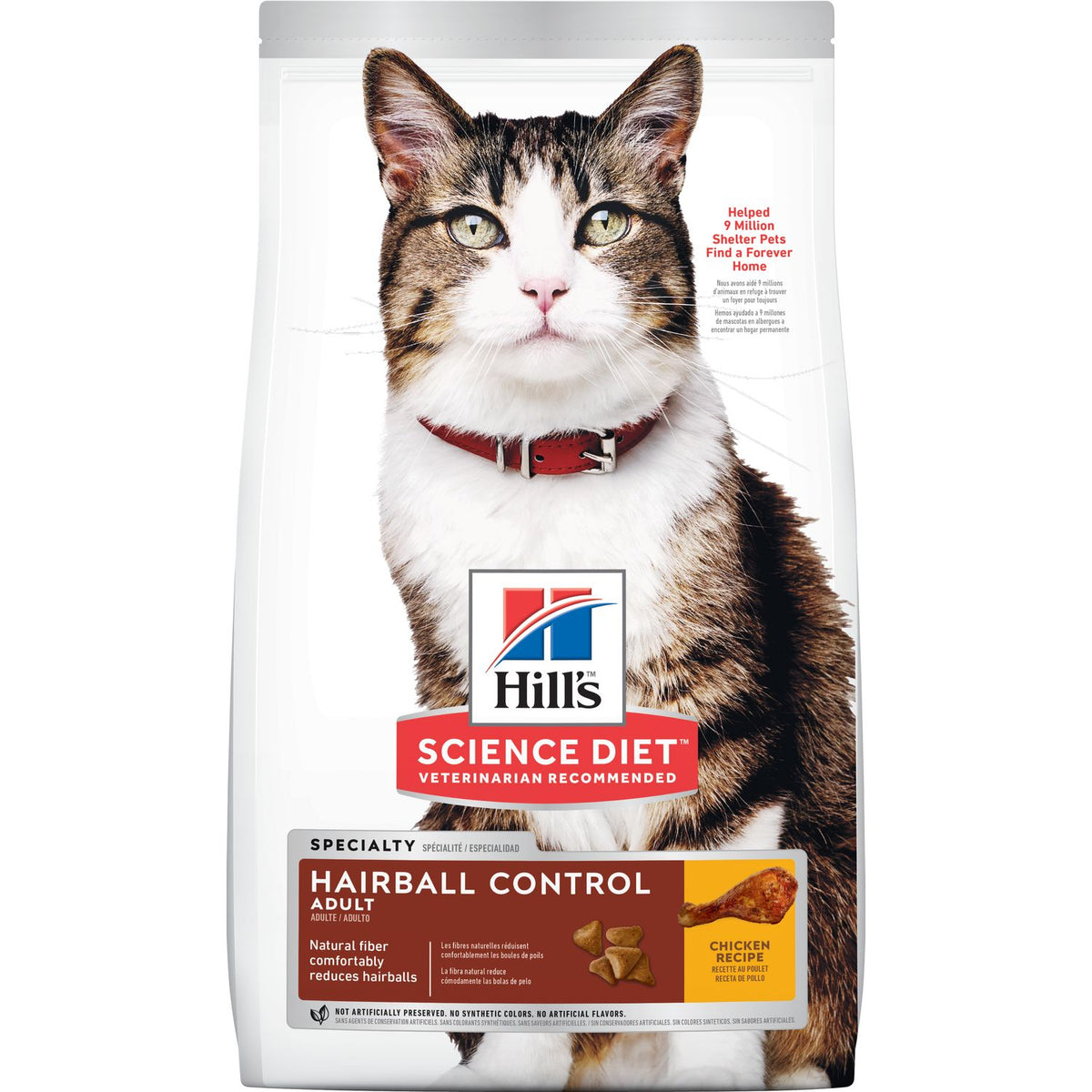 Adult Hairball Control Dry Cat Food
