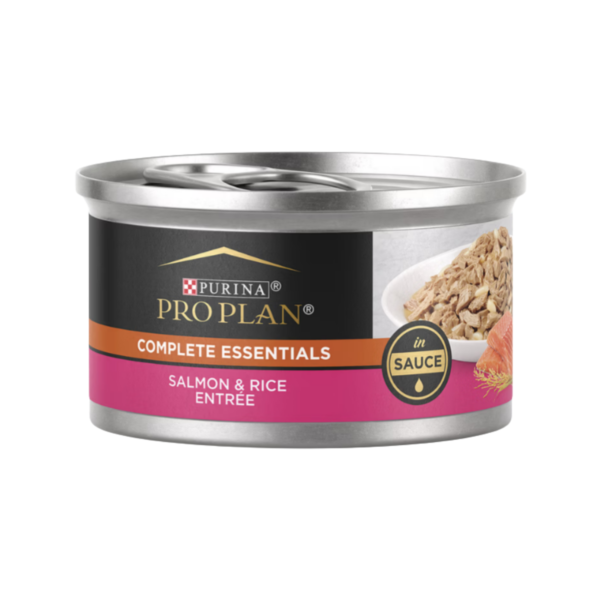 Purina Pro Plan Complete Essentials Salmon & Rice Entrée in Sauce Wet Cat Food