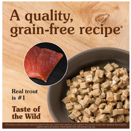 Taste Of The Wild Canyon River Recipe with Trout & Salmon in Gravy Canned Cat Food