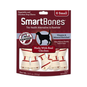 Smartbones Rawhide-Free With Real Chicken Small Bones For Dogs 6 ct