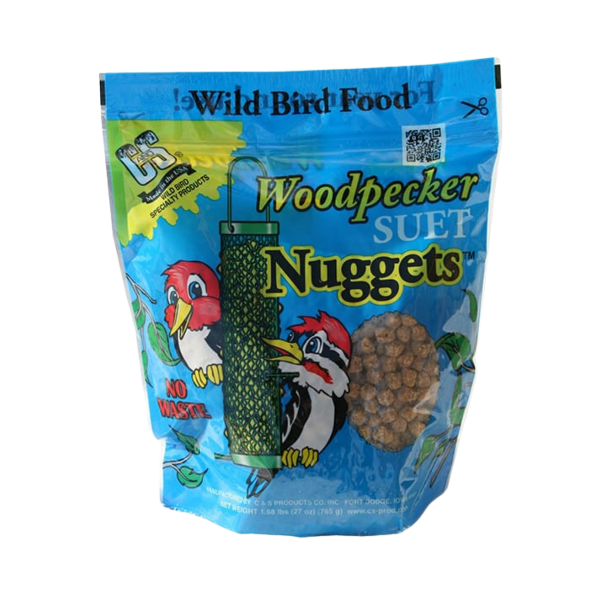 C & S Woodpecker Suet Nuggets 27 oz
