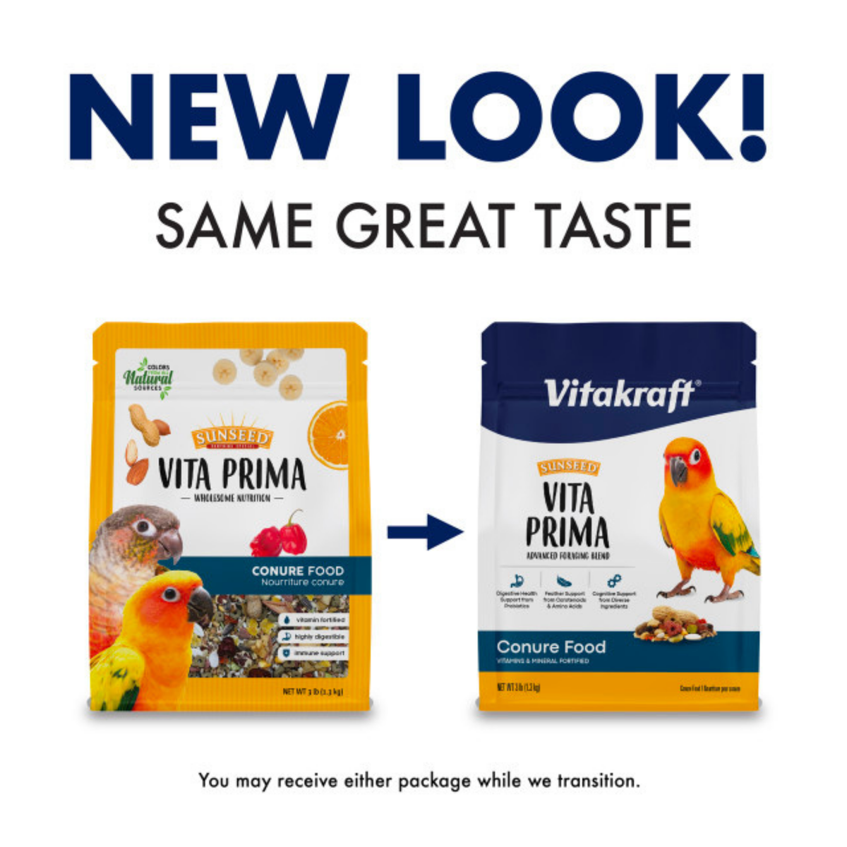 Sunseed Vita Prima Conure Food 3 lb