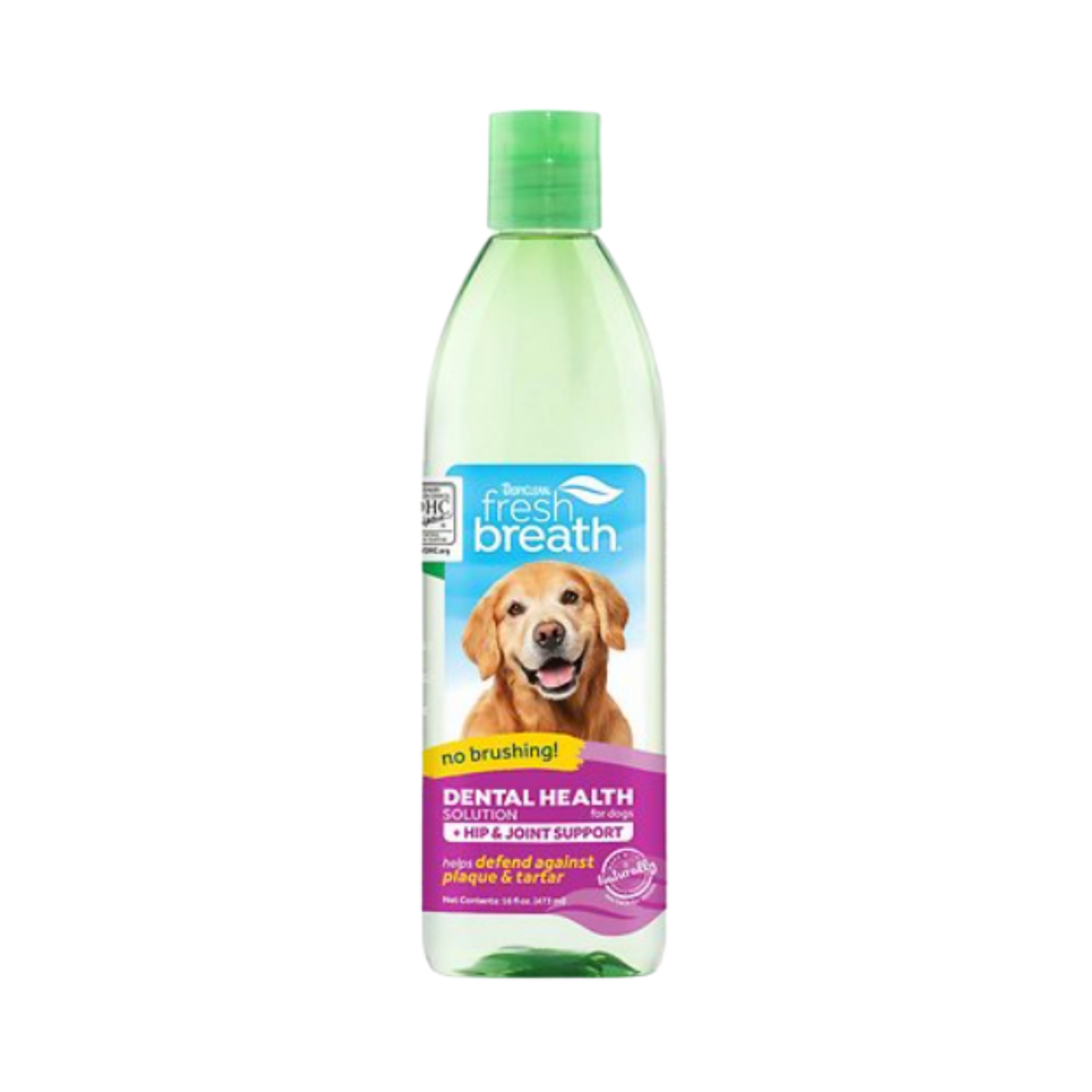 Tropiclean Fresh Breath Water Additive + Plus Hip & Joint Dog Supplement 16 oz