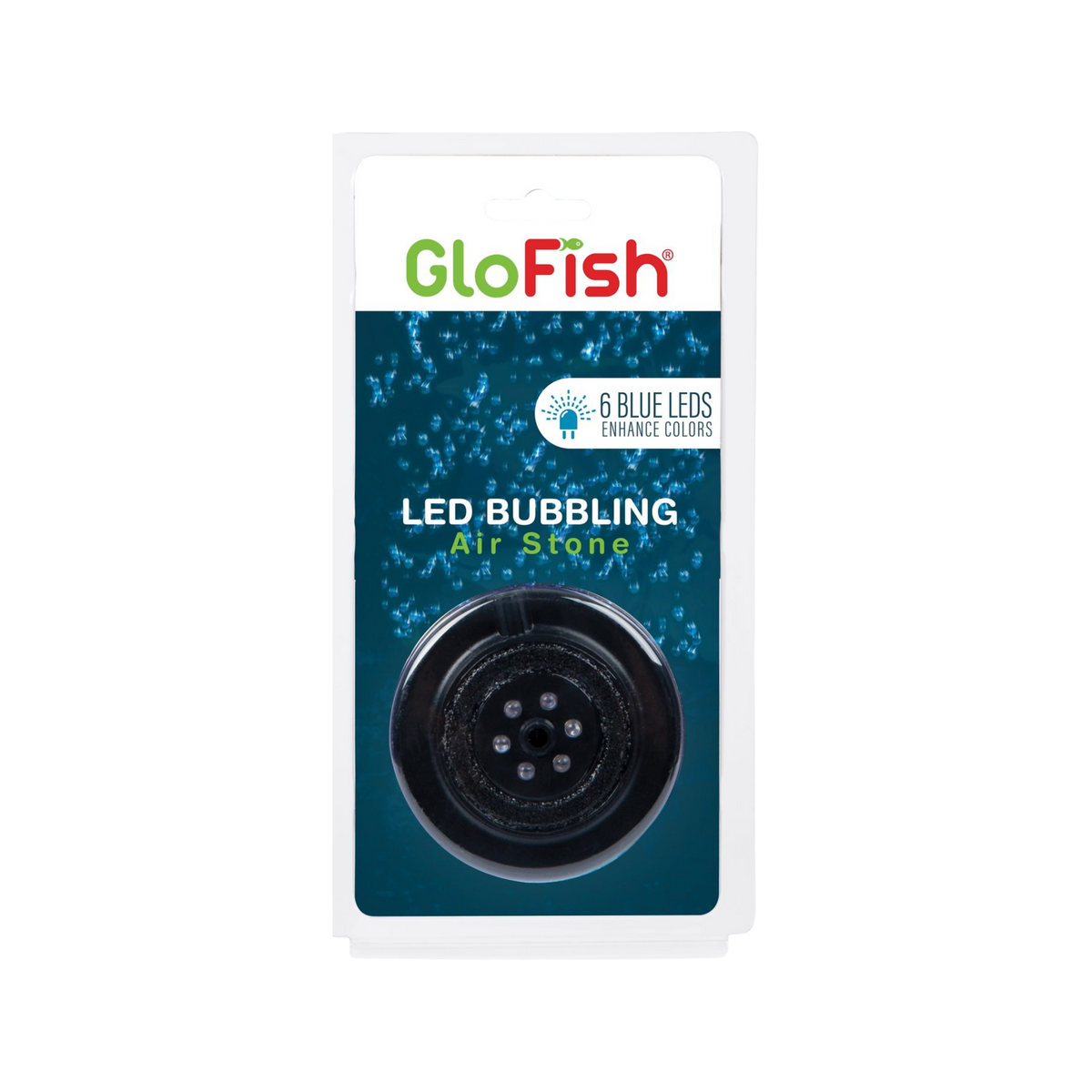 Tetra GloFish LED Round Bubbling Air Stone