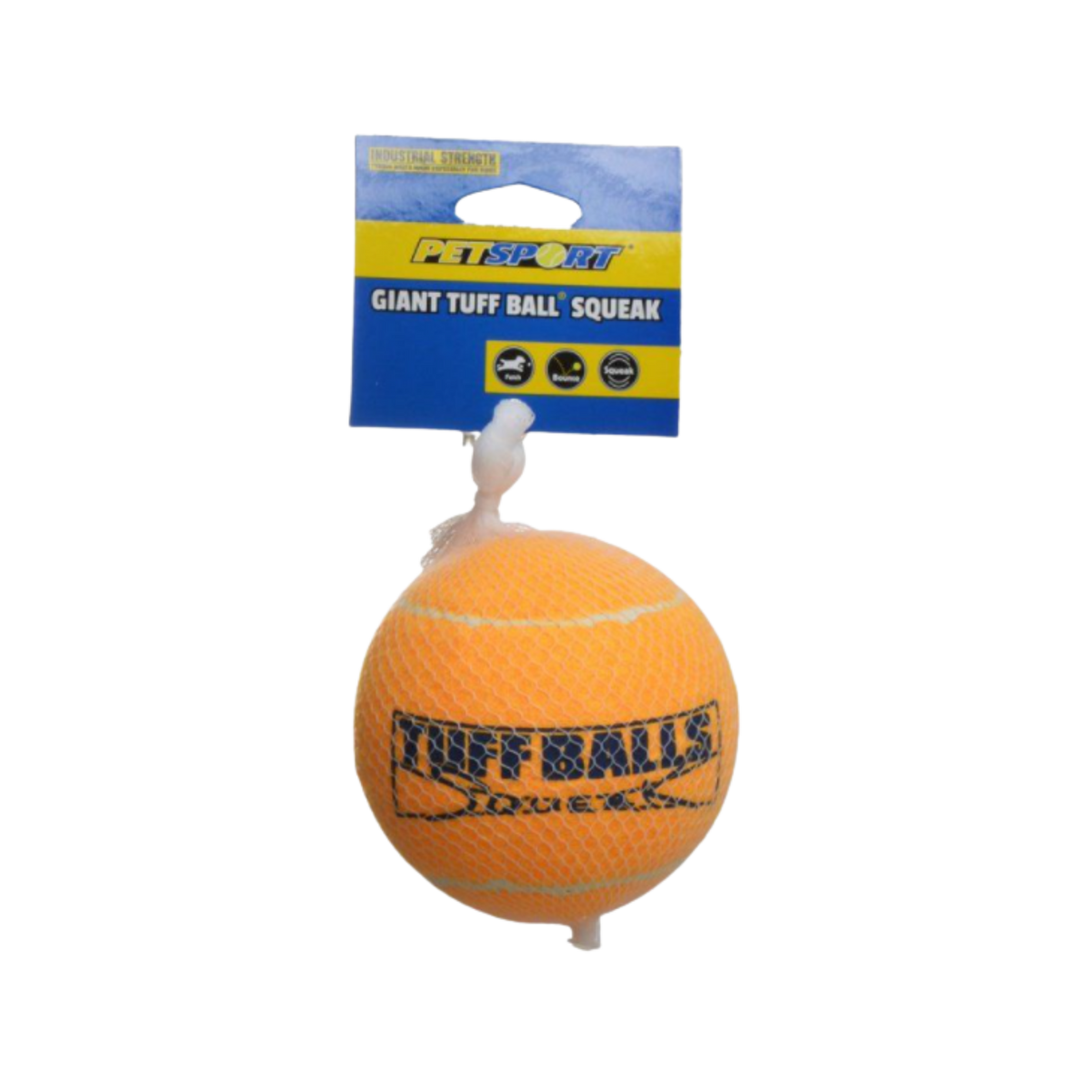 Petsport Tuff Ball Squeak Dog Toy 2.5 in