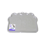 Omega Paw Hungry Pet Pawprint-Shaped Feeding Mat