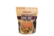 Boss Dog Raw Chicken Boss Patties Complete Meal Frozen Dog Food 6 lb