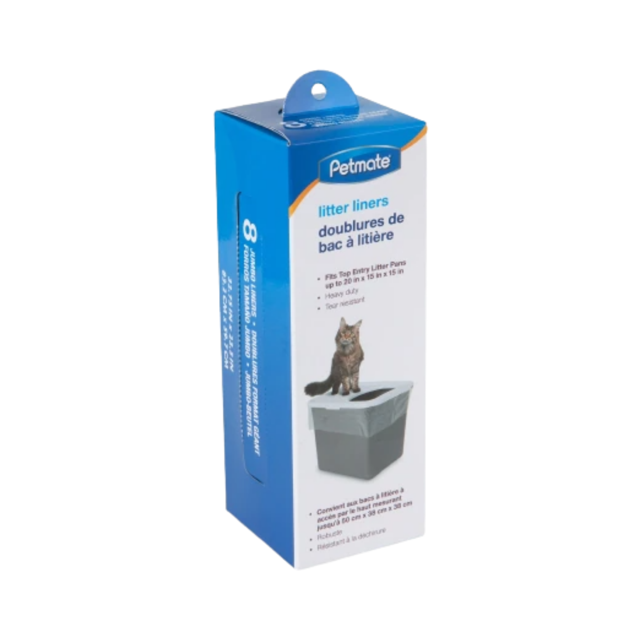 Petmate Top Entry Litter Box Liner 8 ct – Feeders Pet Supply