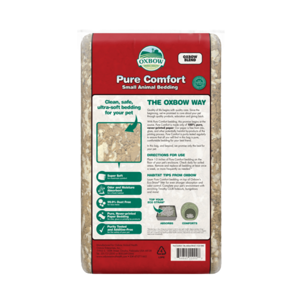 Oxbow Animal Health Pure Comfort Blend Small Animal Bedding