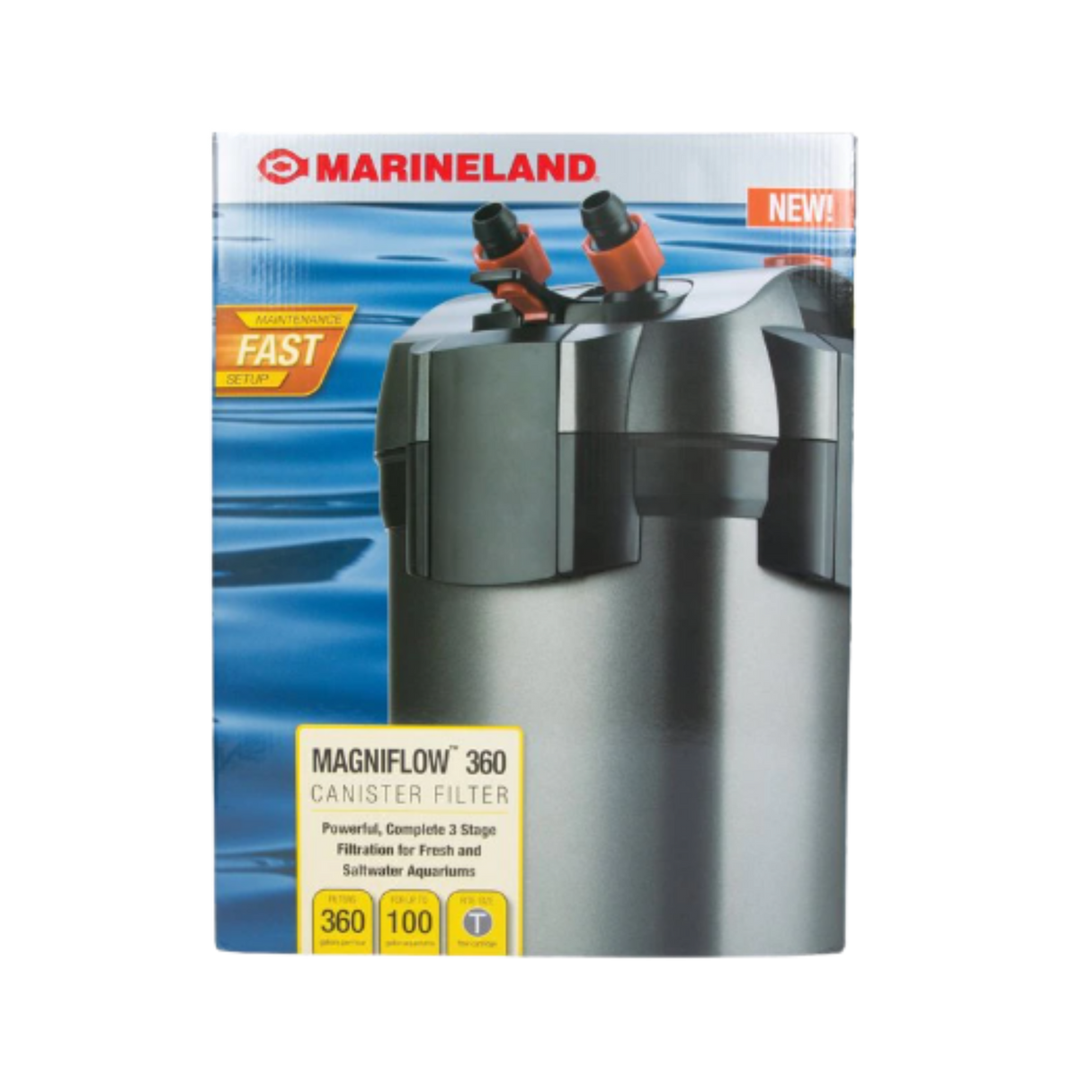 Marineland Magniflow 360 Canister Filter 360 GPH