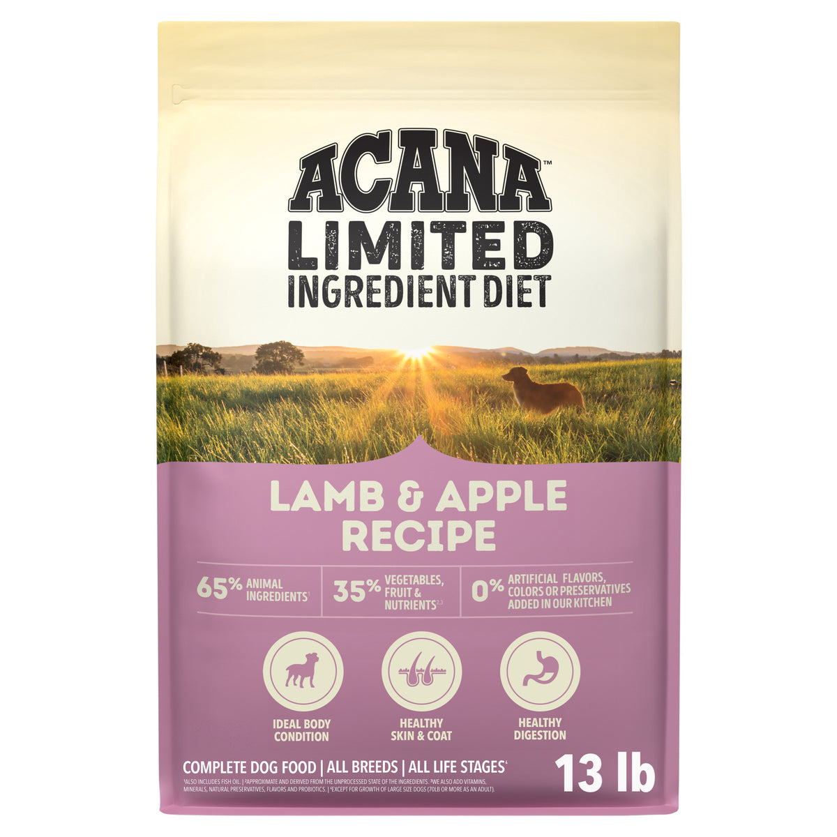 ACANA Singles Limited Ingredient Diet Lamb & Apple Recipe Grain-Free Dry Dog Food