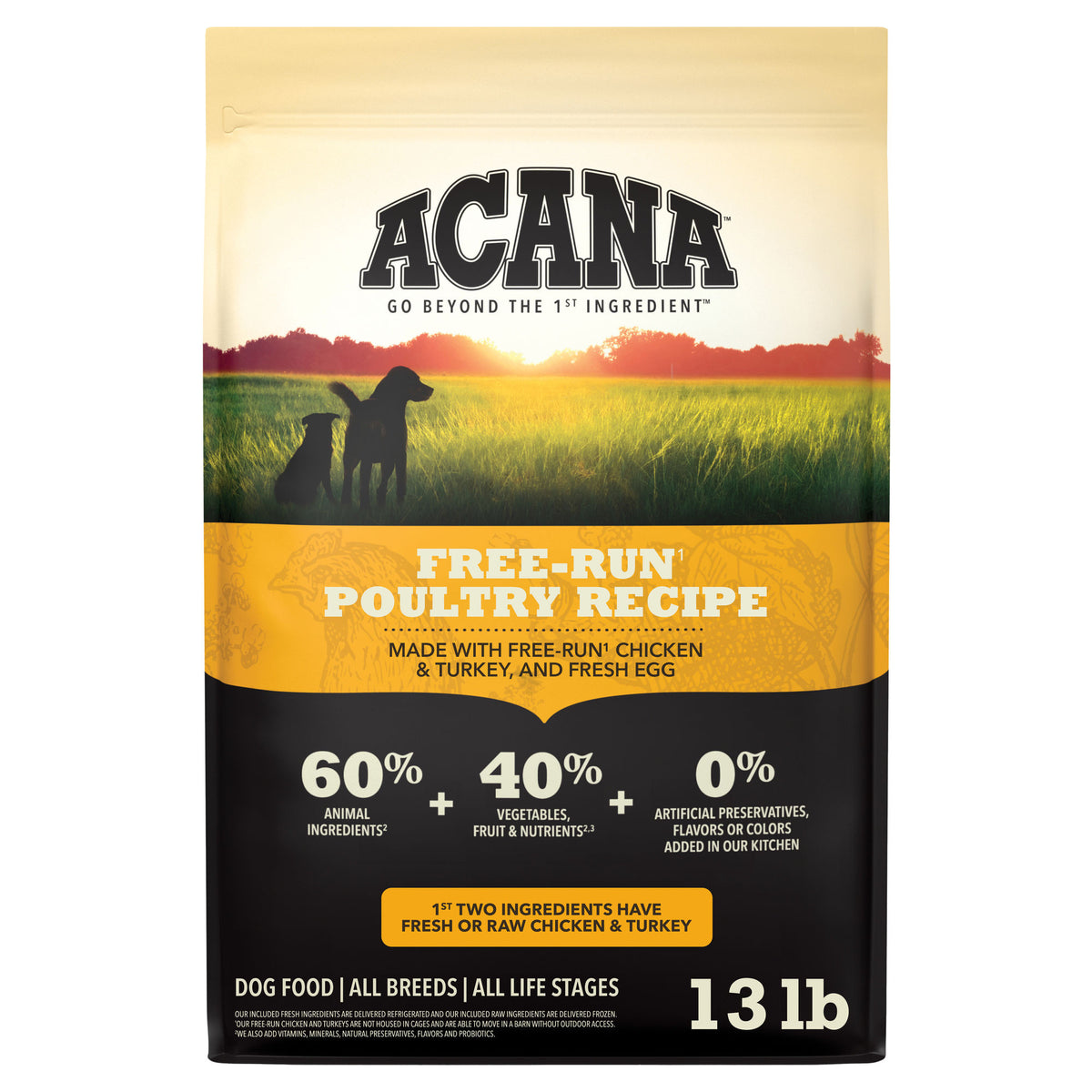 Acana Free-Run Poultry Formula Grain-Free Dry Dog Food