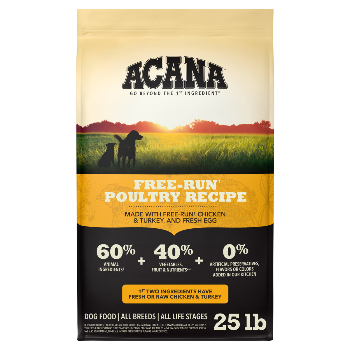 Acana Free-Run Poultry Formula Grain-Free Dry Dog Food