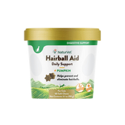 Naturvet Hairball Aid Plus Pumpkin Cat Soft Chews Supplement 60 ct