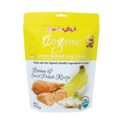 Grandma Lucy's Organic Banana & Sweet Potato Oven Baked Dog Treats 14 oz