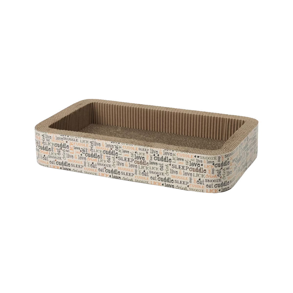Petrageous Rectangle Cardboard Cat Scratcher