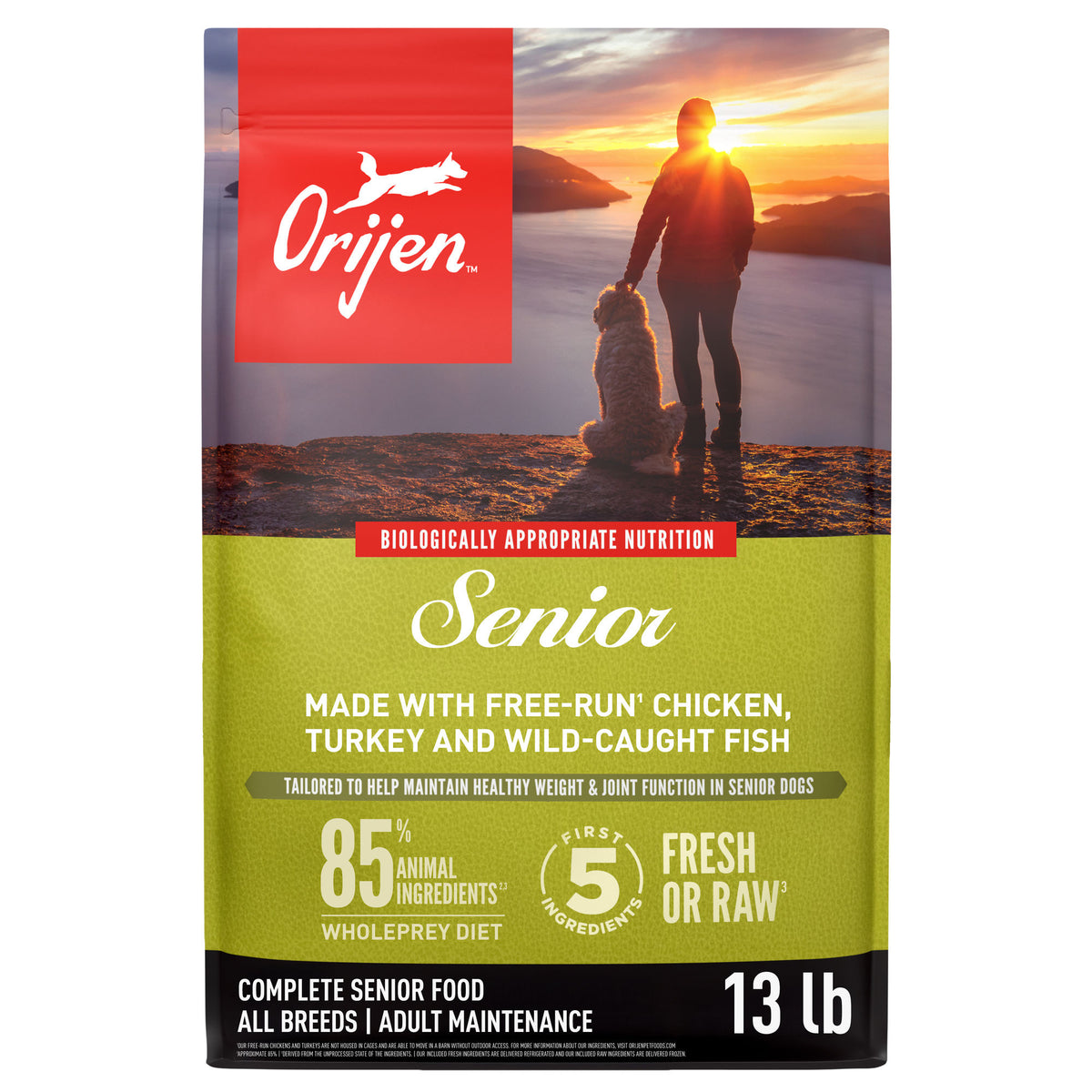 ORIJEN Senior Grain-Free Dry Dog Food