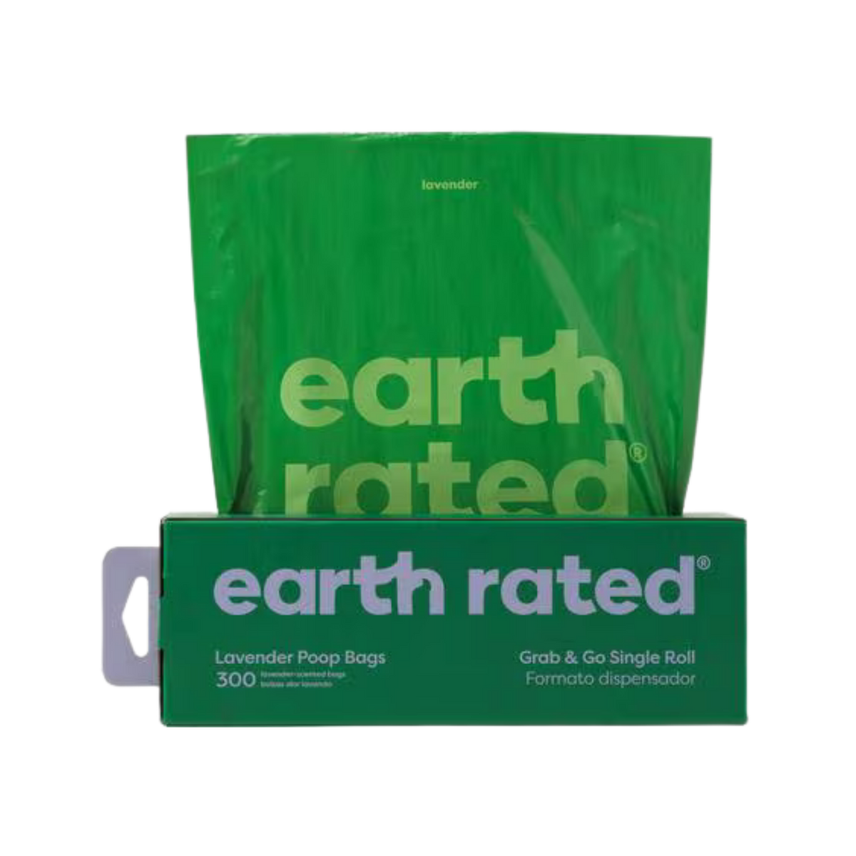 Earth Rated Lavender Scented Grab & Go Dog Waste Bags 300 pk