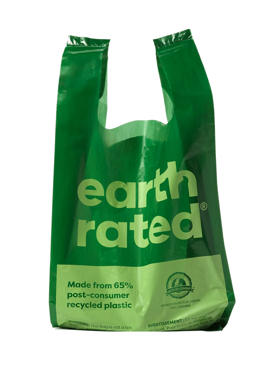 Earth Rated Unscented Handle-Tie Dog Waste Bags 120 pk